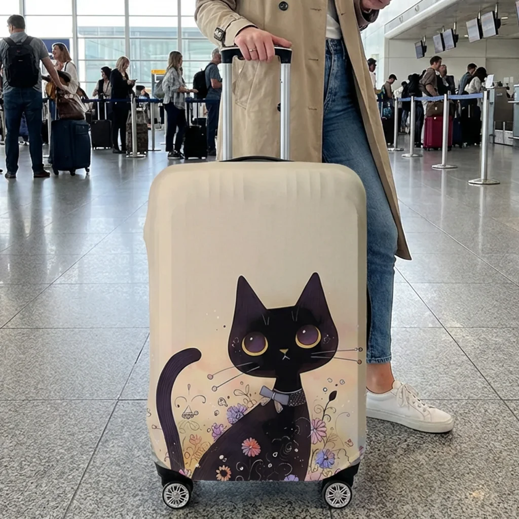 Luggage Cover Protector Elastic Waterproof Dustproof For 18-32 Inch Suitcase Travel Accessories
Luggage Cover Protector Elastic Waterproof Dustproof For 18-32 Inch Suitcase Travel Accessories