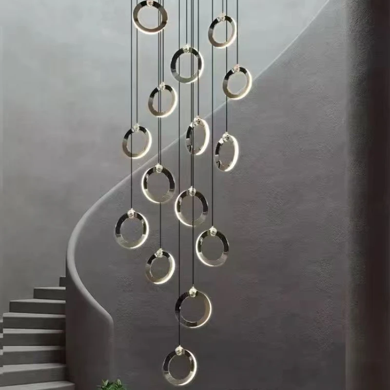 Nordic Retro Custom Artistic creativity chandelier Light-emitting diode Ceiling lustre APP with RC Dimmable Hotel Lobby Villa
Nordic Retro Custom Artistic creativity chandelier Light-emitting diode Ceiling lustre APP with RC Dimmable Hotel Lobby Villa