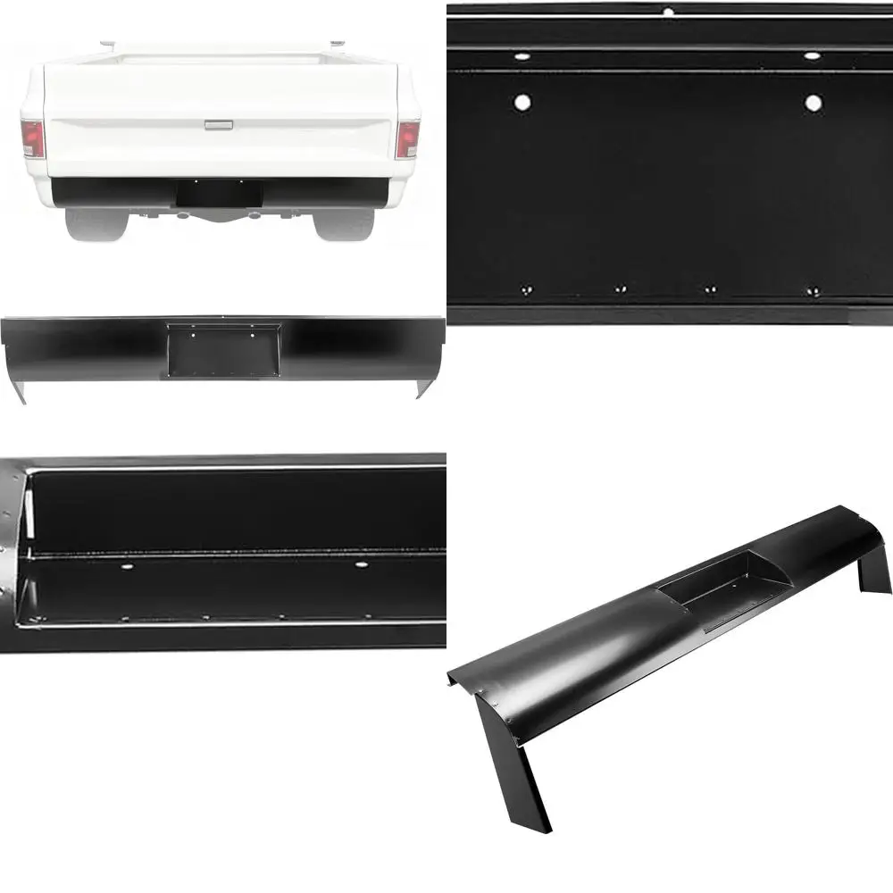 Rear Bumper Roll Pan Compatible with 1954-1987 Chevy Chevrolet C/K 10 20 30 Stepside Pickup Truck W/License Box W/O License Lamp
Rear Bumper Roll Pan Compatible with 1954-1987 Chevy Chevrolet C/K 10 20 30 Stepside Pickup Truck W/License Box W/O License Lamp