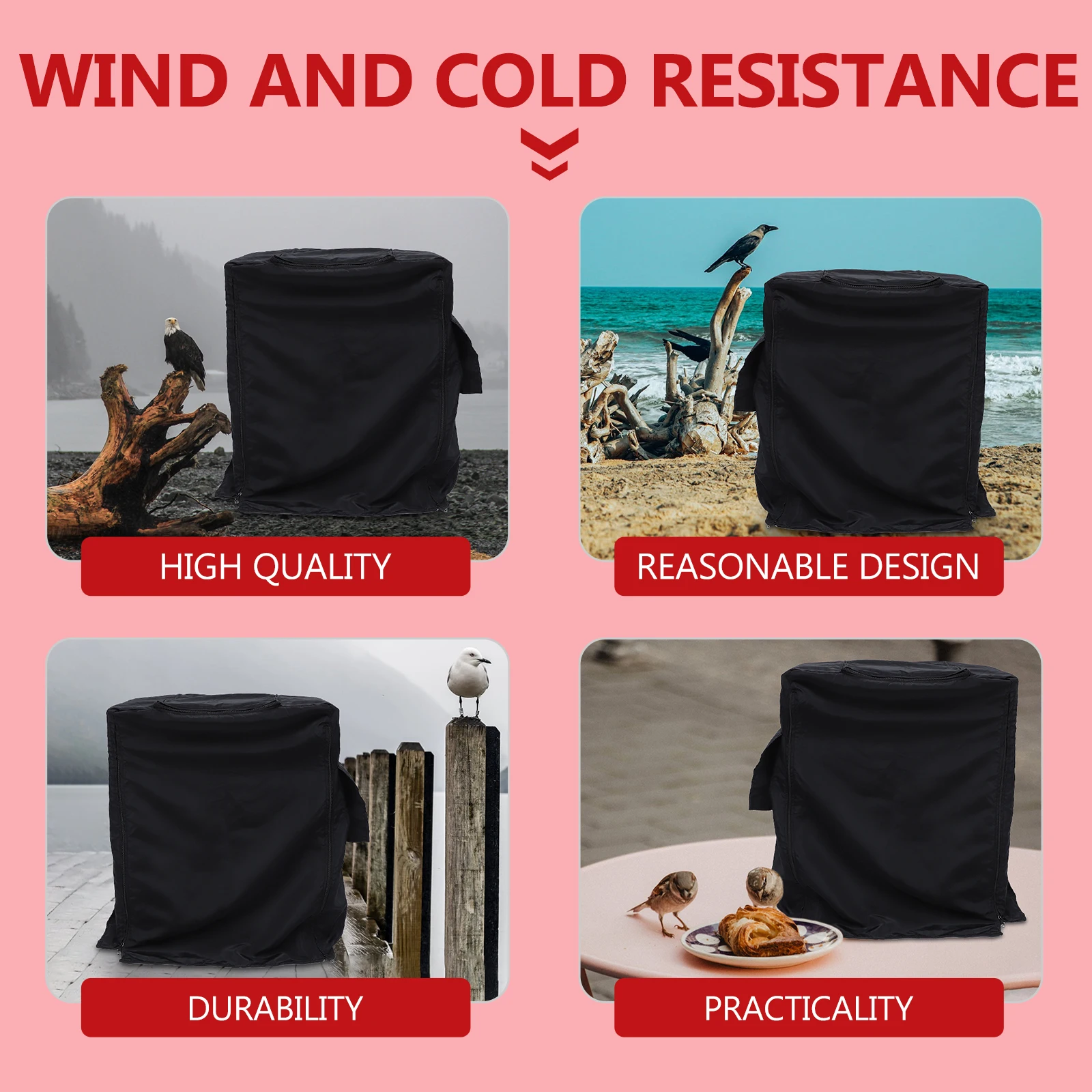 1 Square Birdcage Cover Breathable Durable Cage Clothes Pet Bird Warming Protector Anti Distraction Sleep Aid Neat Seamed Edges
1 Square Birdcage Cover Breathable Durable Cage Clothes Pet Bird Warming Protector Anti Distraction Sleep Aid Neat Seamed Edges