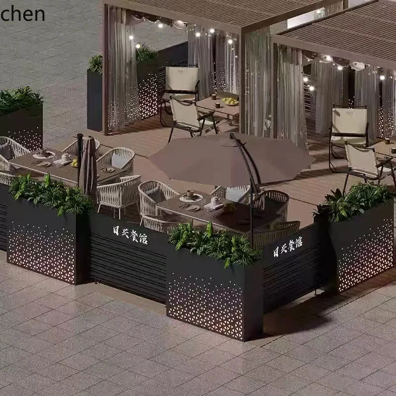 YXY Outdoor Courtyard Flower Box Restaurant Milk Tea Shop Fence Partition Flower Bed Combination
YXY Outdoor Courtyard Flower Box Restaurant Milk Tea Shop Fence Partition Flower Bed Combination