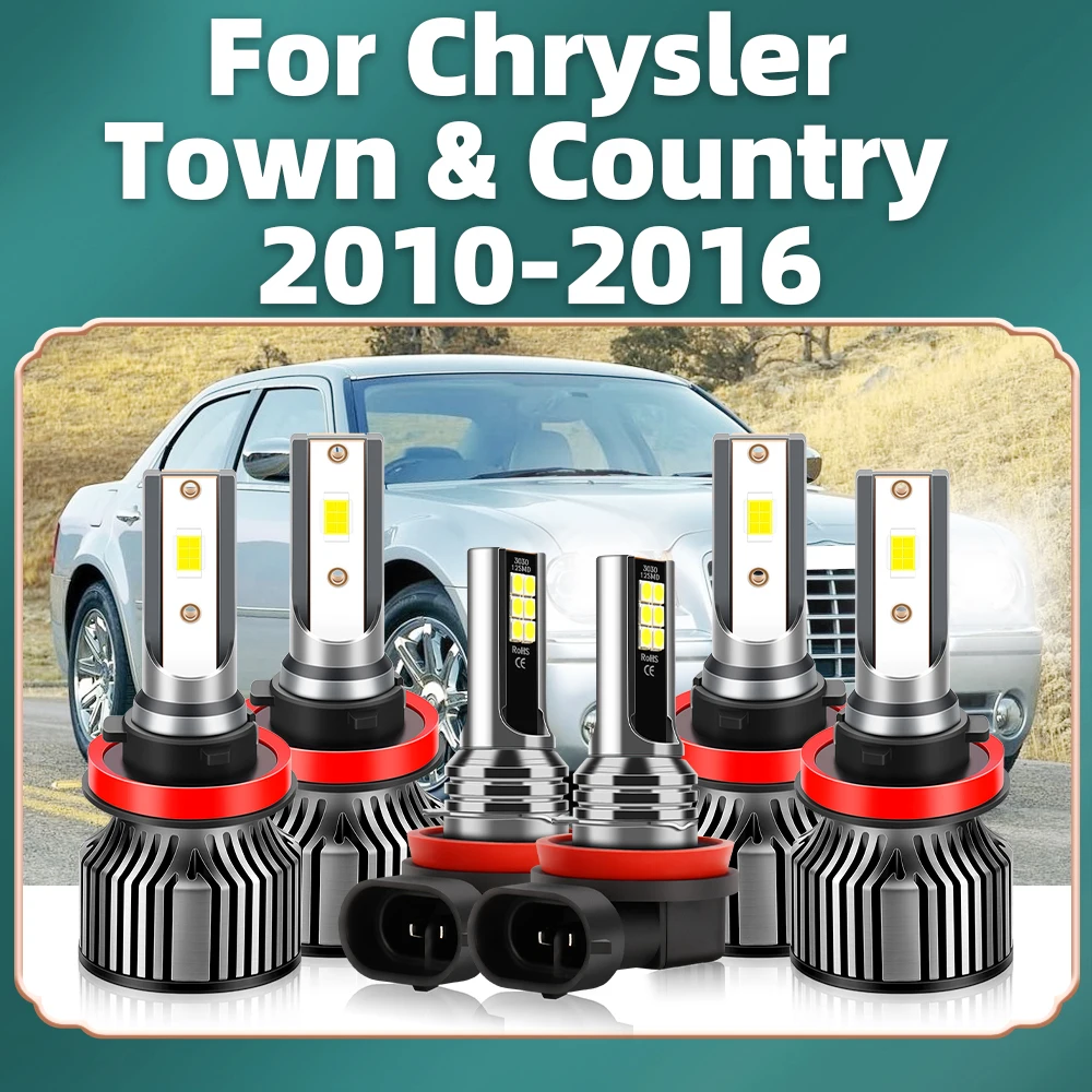 For Chrysler Town & Country 2010 2011 2012 2013 2014 2015 2016 High Low Beam 20000LM CSP Led Headlight Bulbs 12V Front Fog Lamp
For Chrysler Town & Country 2010 2011 2012 2013 2014 2015 2016 High Low Beam 20000LM CSP Led Headlight Bulbs 12V Front Fog Lamp