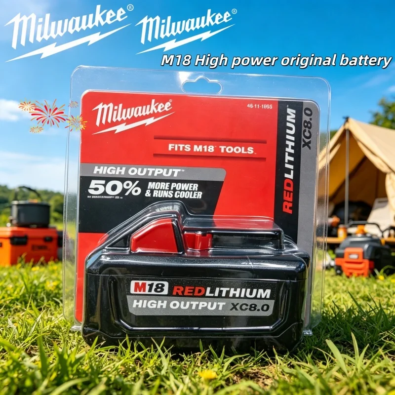 2026 Milwaukee M18 18V 8.0Ah Lithium Battery for Milwaukee Power Tools, Durable Replacement Compatible with M18B8 M18-HB12
2026 Milwaukee M18 18V 8.0Ah Lithium Battery for Milwaukee Power Tools, Durable Replacement Compatible with M18B8 M18-HB12