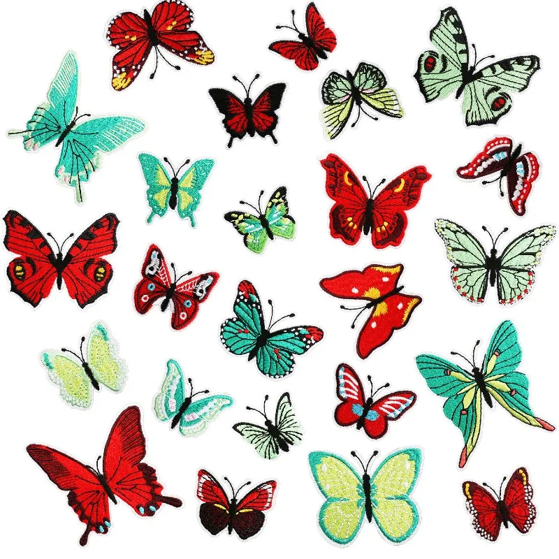 Red Green Butterfly Animal Sewing Iron-on Embroidered Badge Patch for DIY T-shirt Backpack Clothing Appliques Sticker
Red Green Butterfly Animal Sewing Iron-on Embroidered Badge Patch for DIY T-shirt Backpack Clothing Appliques Sticker