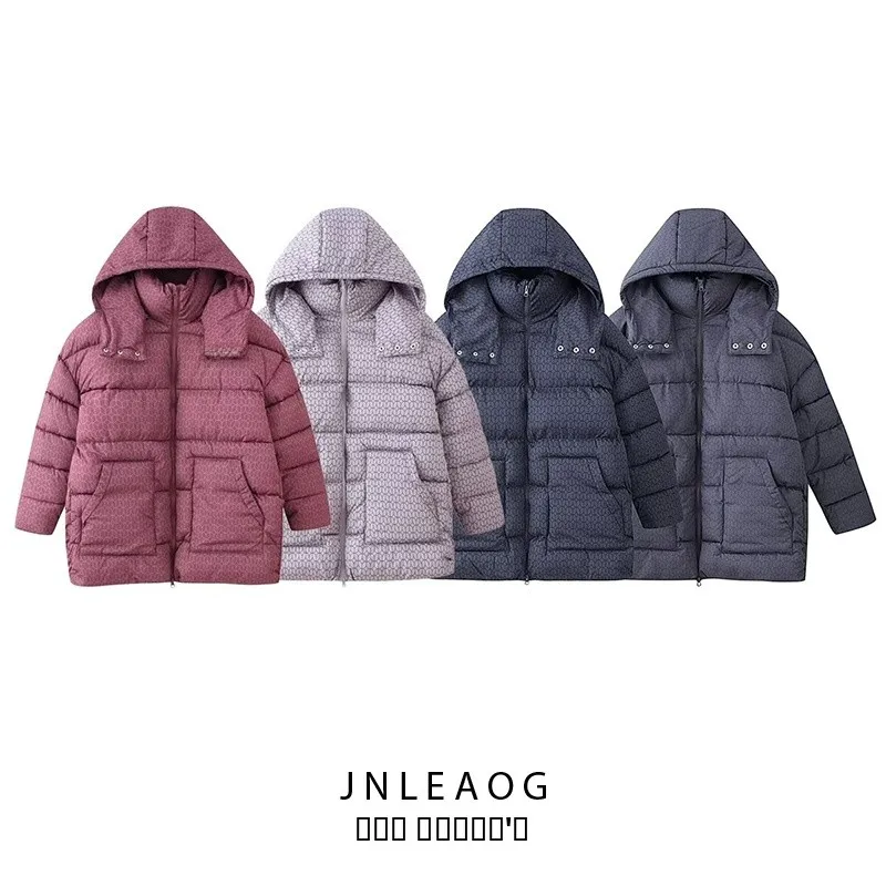 JNLEAOG Autumn New Faionable Street Sle Women's Long Cotton Jaet with Hood Print All-Match Design Ladies Coat
JNLEAOG Autumn New Faionable Street Sle Women's Long Cotton Jaet with Hood Print All-Match Design Ladies Coat