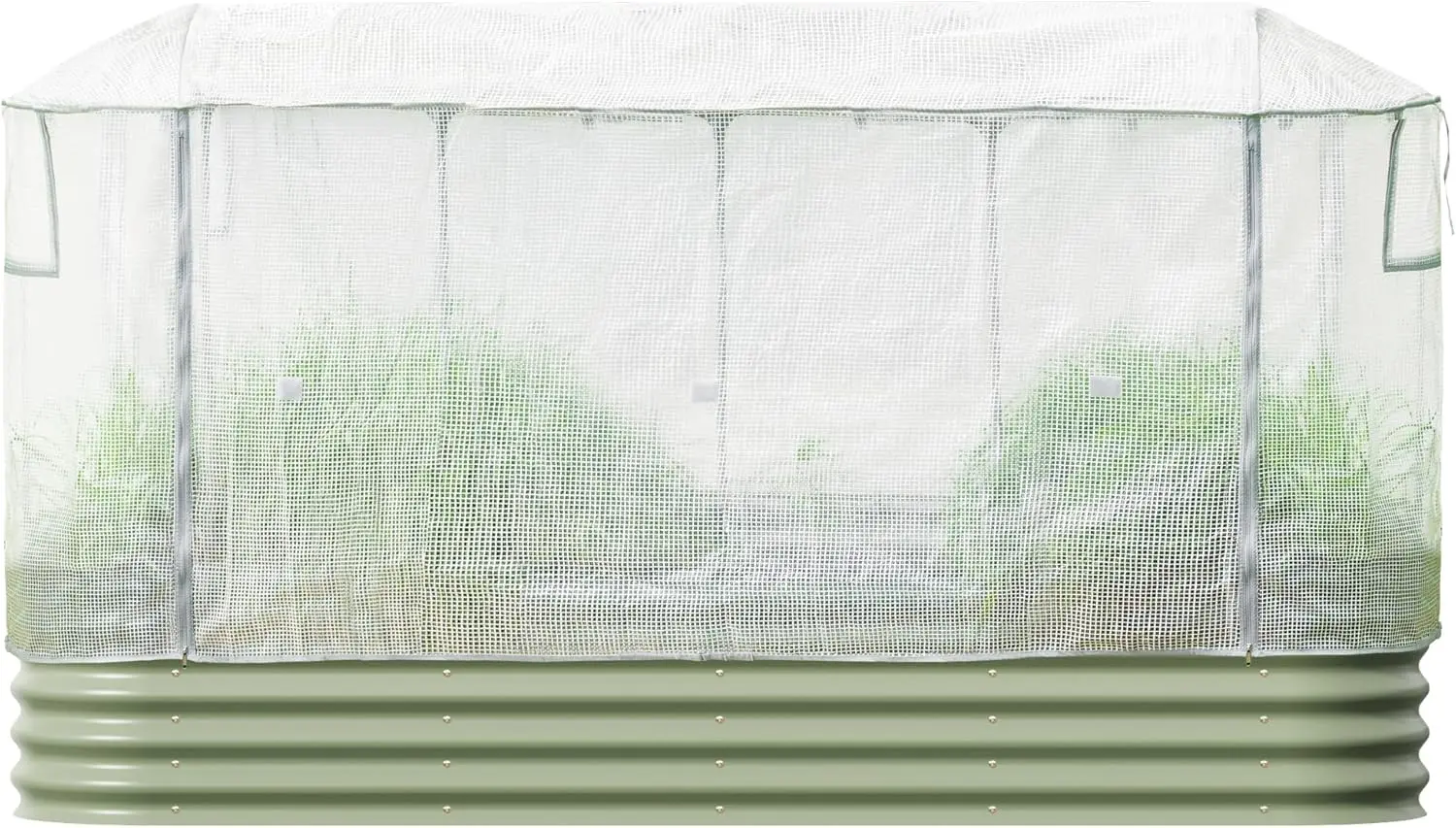 Frost Greenhouse Cover System for 2.0' x 8.0' (9 in 1) Garden Bed(No Frame)
Frost Greenhouse Cover System for 2.0' x 8.0' (9 in 1) Garden Bed(No Frame)