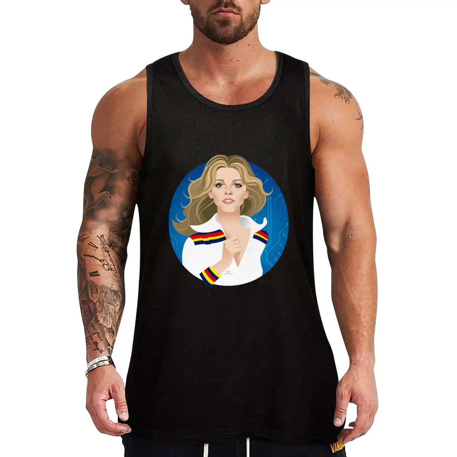 The Bionic Woman T-ShirtJamie Tank Top Sports clothing t-shirts man Short sleeve Bodybuilding shirt
The Bionic Woman T-ShirtJamie Tank Top Sports clothing t-shirts man Short sleeve Bodybuilding shirt