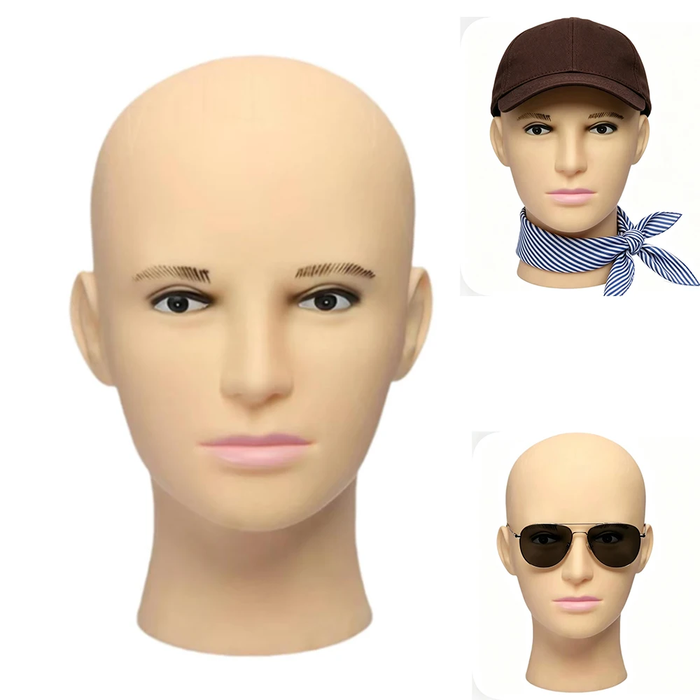 Mannequin Head Bald Male Head Professional Cosmetology for Wig Making and Display Hat Helmet Glasses or Masks Display Head Model
Mannequin Head Bald Male Head Professional Cosmetology for Wig Making and Display Hat Helmet Glasses or Masks Display Head Model