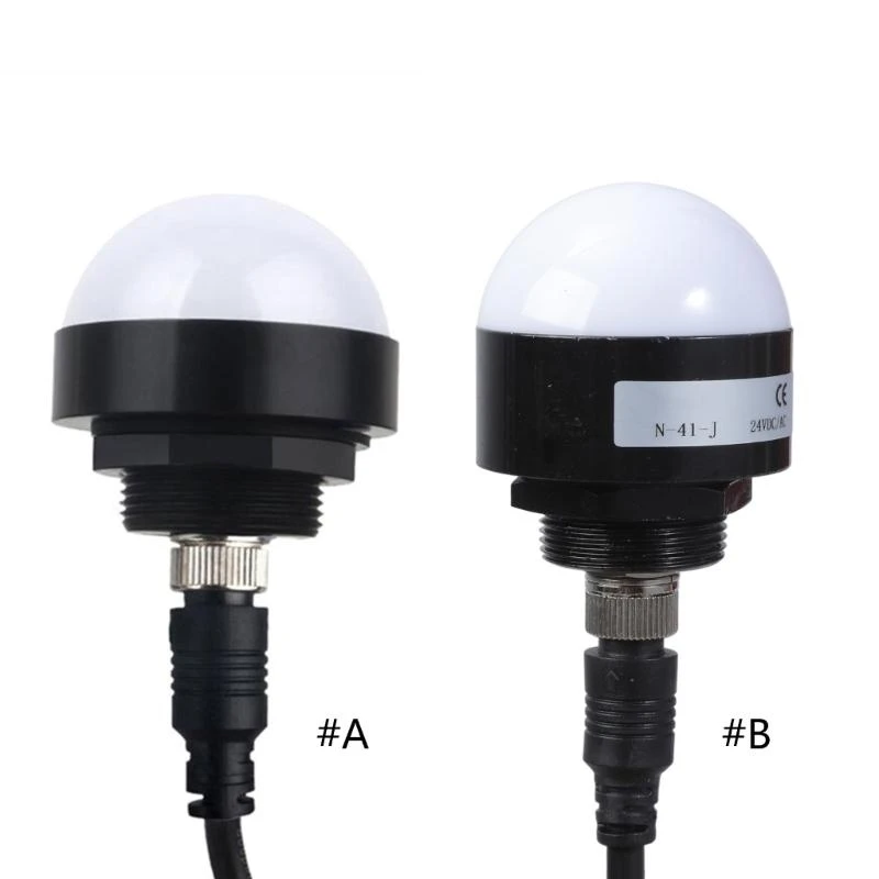 24V 3W Flashing Alarm Light Aluminum Alloy Tricolor Warning Light Lamp Entrance Guard Light Lamp R6FB
24V 3W Flashing Alarm Light Aluminum Alloy Tricolor Warning Light Lamp Entrance Guard Light Lamp R6FB