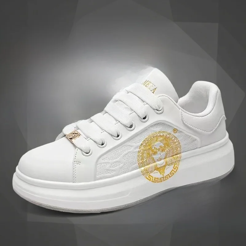 Dusameya Осенние легкие люксовые модные повседневные кроссовки на плоской подошве с круглым носком, удобные, низкие, на шнуровке
Dusameya Осенние легкие люксовые модные повседневные кроссовки на плоской подошве с круглым носком, удобные, низкие, на шнуровке