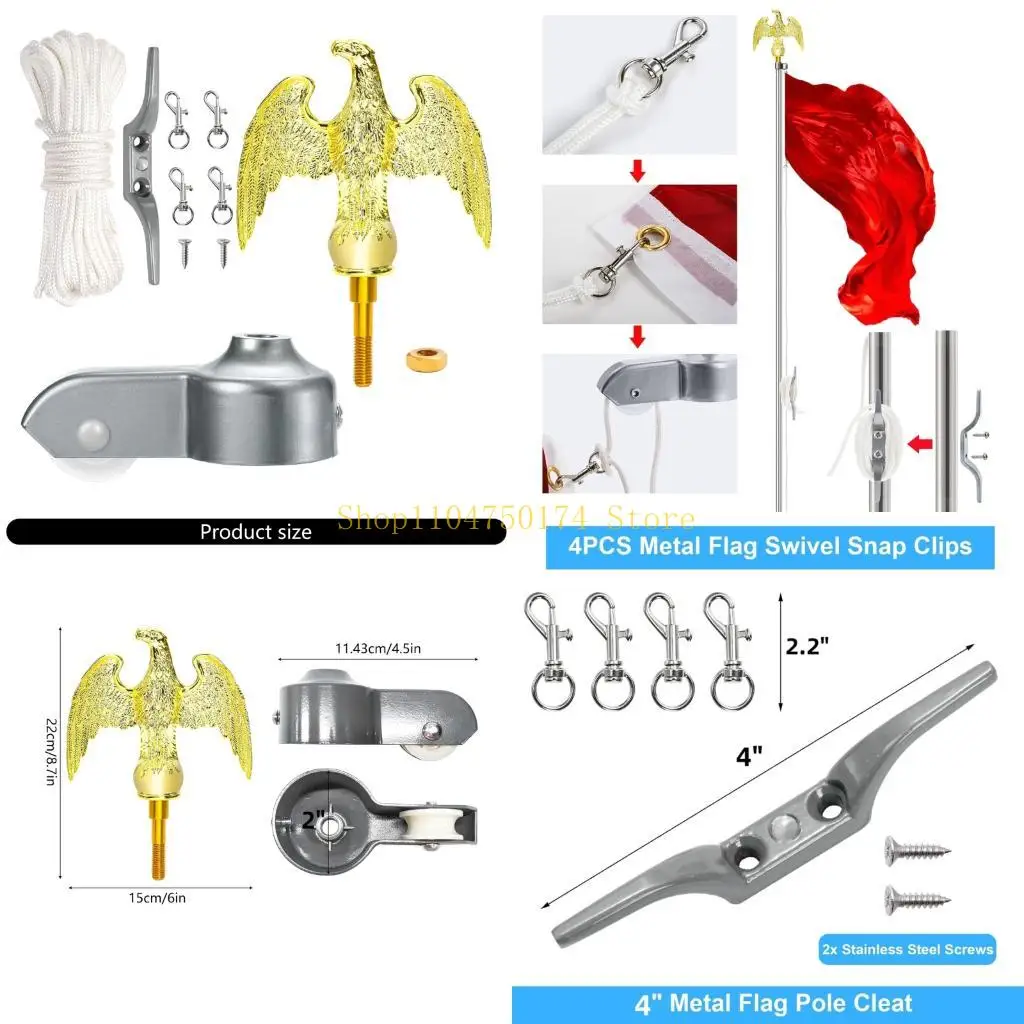 Flagpole Falcon Plastic Falcon Flagpole Ball Gold Flagpole Top Ornaments Fit Sectional Rod Aluminum Truck Equipment top sale
Flagpole Falcon Plastic Falcon Flagpole Ball Gold Flagpole Top Ornaments Fit Sectional Rod Aluminum Truck Equipment top sale