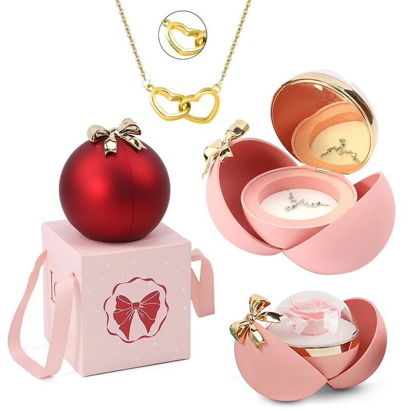 2025 New Round Eternal Rose Jewelry Box Engraved Name Necklace Birthday Anniversary Mothers Day Gift Fashion Set
2025 New Round Eternal Rose Jewelry Box Engraved Name Necklace Birthday Anniversary Mothers Day Gift Fashion Set