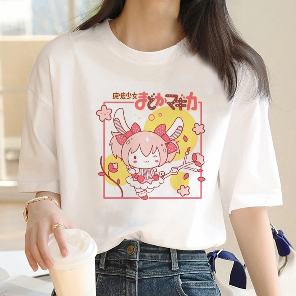 Футболка Puella Magi Madoka Magica, женская футболка с японским аниме, женская дизайнерская одежда с графическим принтом y2k
Футболка Puella Magi Madoka Magica, женская футболка с японским аниме, женская дизайнерская одежда с графическим принтом y2k