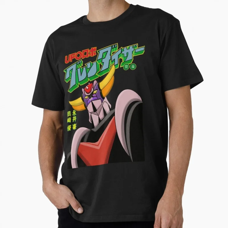 Goldrake Japanese UFO Robot Grendizer Anime Gift t shirt Japan Manga Robot Mecha Graphic tee Y2K Clothes All size Tops S-6XL
Goldrake Japanese UFO Robot Grendizer Anime Gift t shirt Japan Manga Robot Mecha Graphic tee Y2K Clothes All size Tops S-6XL
