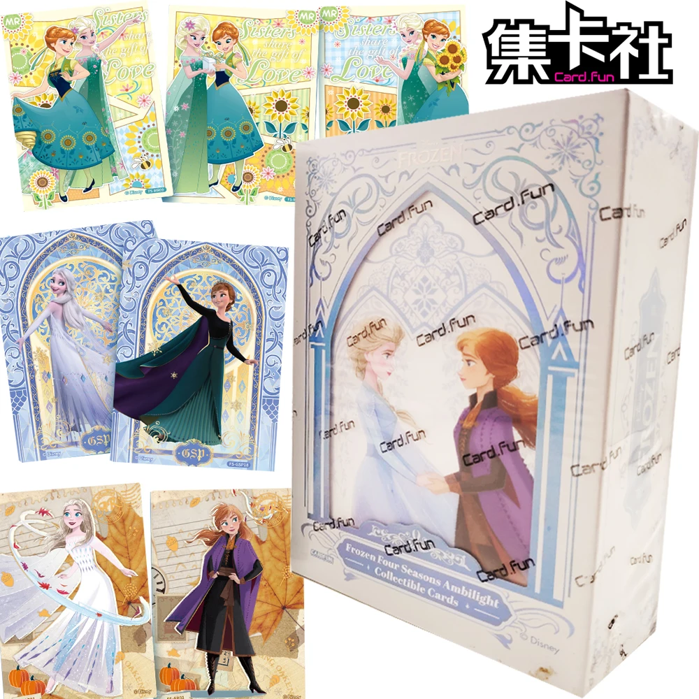 Original Cardfun Frozen Collection Cards Memoirs of Magic Anna Elsa Warm Growth Journey Cards Disney Animation Peripherals Gifts
Original Cardfun Frozen Collection Cards Memoirs of Magic Anna Elsa Warm Growth Journey Cards Disney Animation Peripherals Gifts