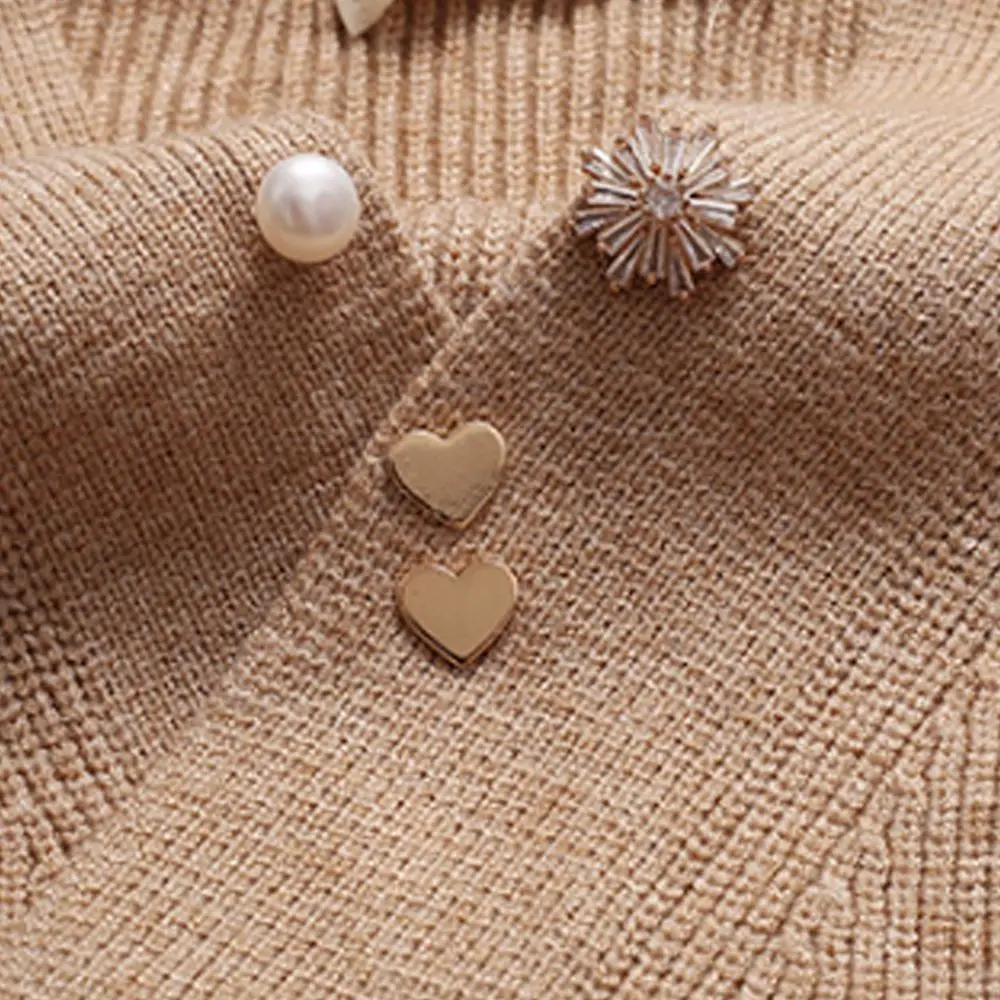 Gift for Women Rhinestone Pearl Style Charm Accessories Heart Brooch Pearl Brooch Cardigan Pin Anti-Exposure Neckline Buckle
Gift for Women Rhinestone Pearl Style Charm Accessories Heart Brooch Pearl Brooch Cardigan Pin Anti-Exposure Neckline Buckle