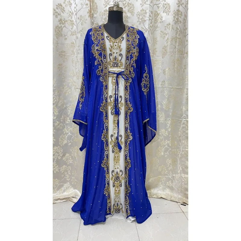 Royal Blue Luxury Collection Bedded Dubai Fancy Kaftan Inner Jacket Wedding Dress
Royal Blue Luxury Collection Bedded Dubai Fancy Kaftan Inner Jacket Wedding Dress