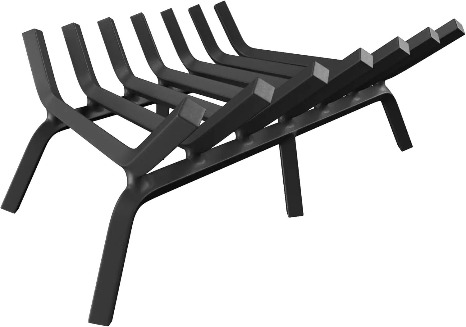 24-дюймовая усиленная решетка для камина с 7 стальными прутьями и 6 опорными ножками для использования внутри и снаружи помещений
24-дюймовая усиленная решетка для камина с 7 стальными прутьями и 6 опорными ножками для использования внутри и снаружи помещений