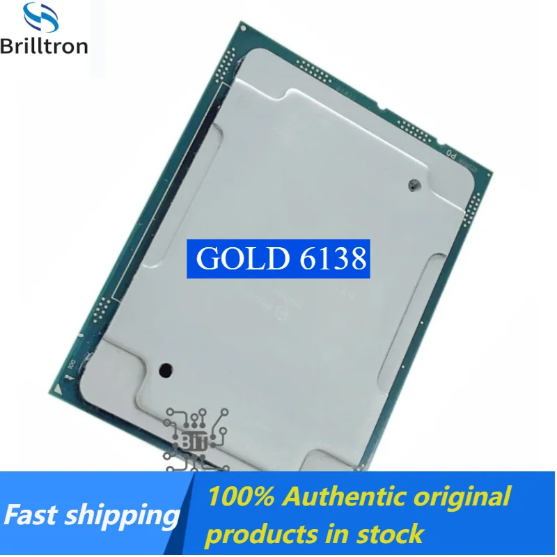 Xeon GOLD 6138 2.0GHz 27.5MB Smart Cache 20-Cores 40-Thread 125W LGA3647 CPU Processor GOLD6138
Xeon GOLD 6138 2.0GHz 27.5MB Smart Cache 20-Cores 40-Thread 125W LGA3647 CPU Processor GOLD6138