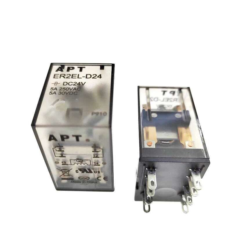 HOT NEW 24V relay ER2EL-D24 APT ZY2N-J DC24V ZY2N-J-DC24V APTZY4N-J 24V DC24V 24VDC 8PIN
HOT NEW 24V relay ER2EL-D24 APT ZY2N-J DC24V ZY2N-J-DC24V APTZY4N-J 24V DC24V 24VDC 8PIN