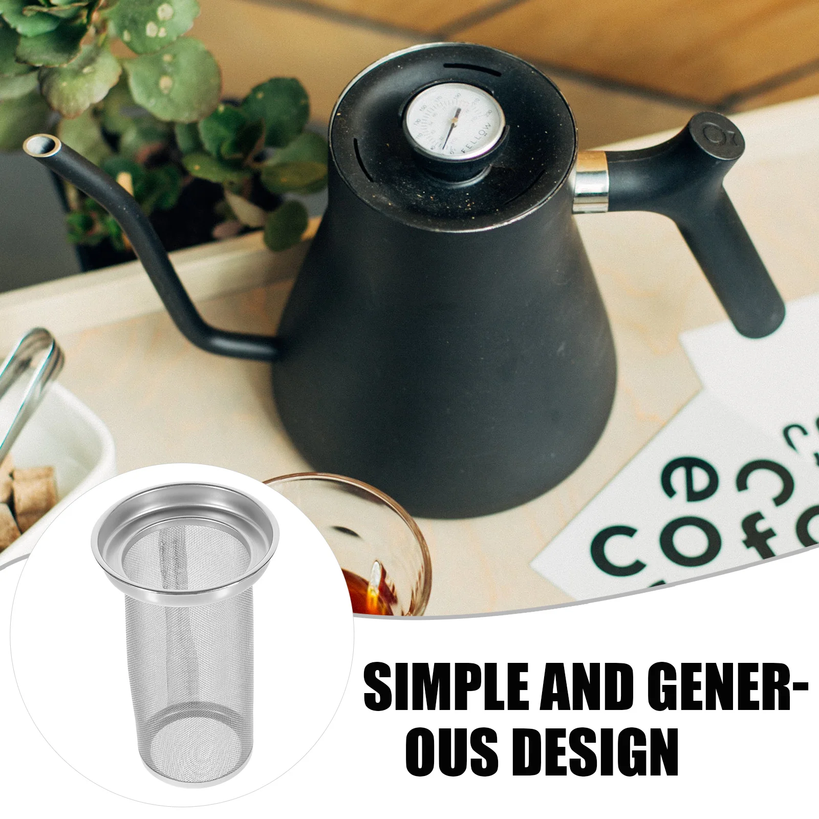 LALADEFIEE Loose Tea Strainer Infuser for Tea Pot Filter Accessories
LALADEFIEE Loose Tea Strainer Infuser for Tea Pot Filter Accessories