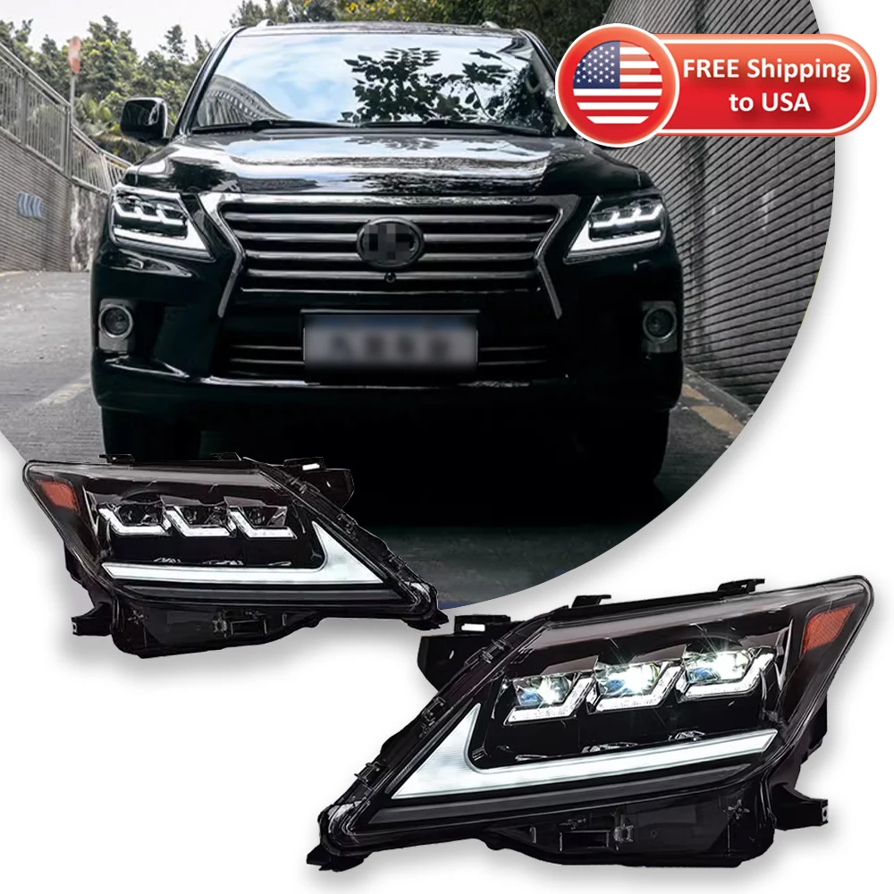 Автомобильные фары для Lexus LX570, 2009-2015 гг., светодиодные проекционные фары, дневные ходовые огни, автомобильные аксессуары
Автомобильные фары для Lexus LX570, 2009-2015 гг., светодиодные проекционные фары, дневные ходовые огни, автомобильные аксессуары