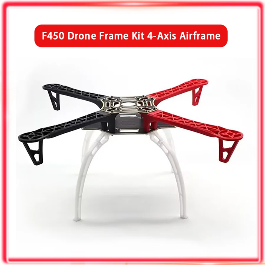 F450 Drone Frame Kit 4-Axis Airframe 450mm Quadcopter FrameWheel with Landing Skid Gear For MK MWC RC Multicopter Multi-Rotor
F450 Drone Frame Kit 4-Axis Airframe 450mm Quadcopter FrameWheel with Landing Skid Gear For MK MWC RC Multicopter Multi-Rotor