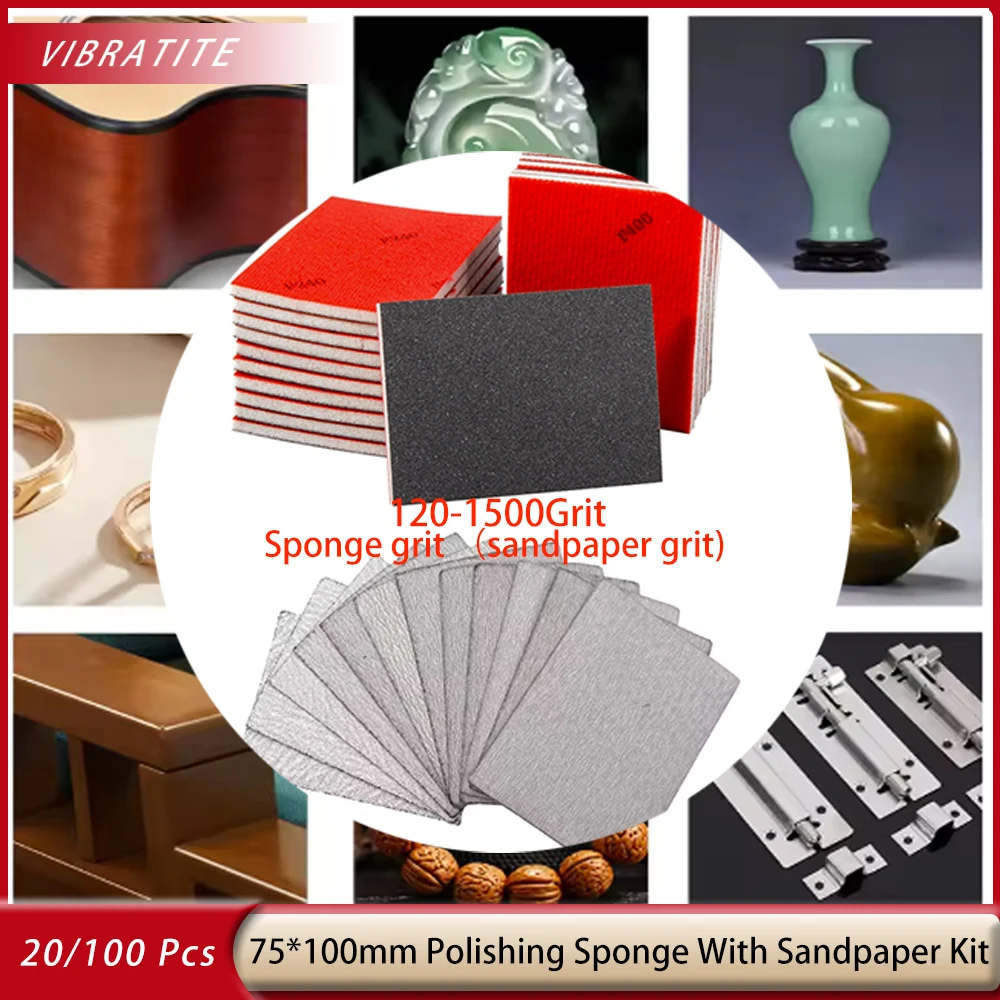 20/100 шт. 75x100 мм квадратная полировальная губка с набором белой наждачной бумаги для полировки шлифовки дерева и металла
20/100 шт. 75x100 мм квадратная полировальная губка с набором белой наждачной бумаги для полировки шлифовки дерева и металла