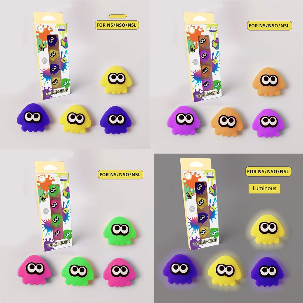 Splatoon3 Силиконовая накладка на пальцы для джойстика для контроллера Nintendo Switch Oled NS Lite Joy-con
Splatoon3 Силиконовая накладка на пальцы для джойстика для контроллера Nintendo Switch Oled NS Lite Joy-con