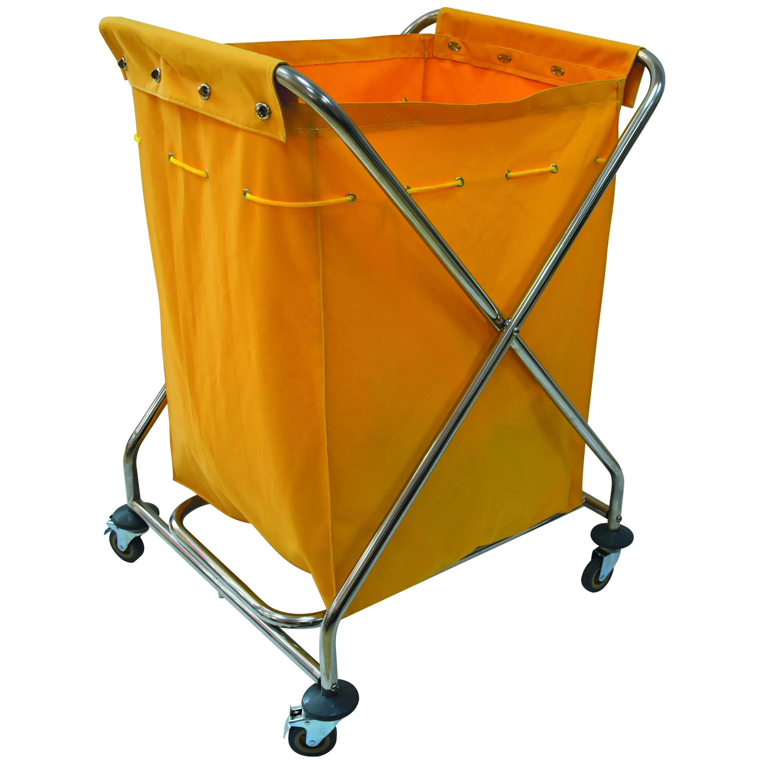 Square Shape Folding X Frame Type Hotel Laundry Housekeeping Cart Trolley For Room Cleaning Service Trolley 
Square Shape Folding X Frame Type Hotel Laundry Housekeeping Cart Trolley For Room Cleaning Service Trolley