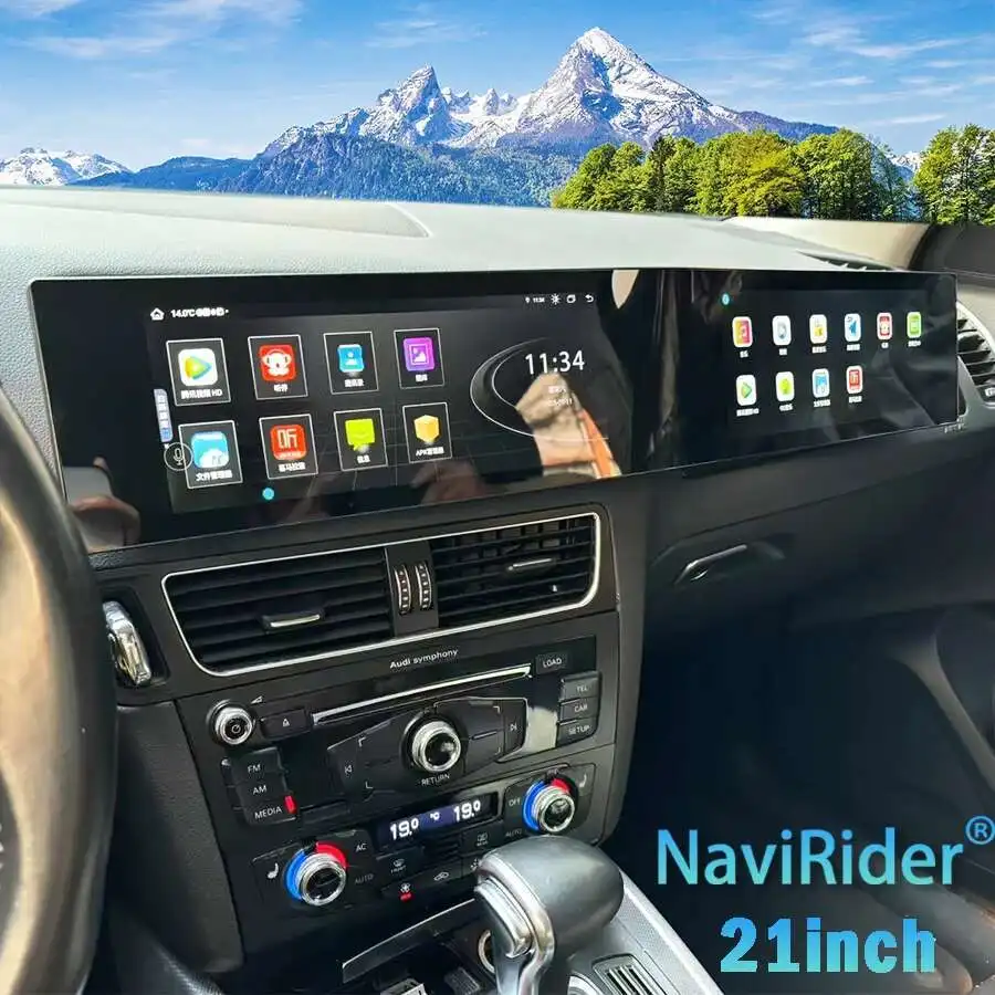 21inch Curved Screen Car Radio GPS Multimedia Video Player For Audi Q5 2009-2017 Stereo CarPlay Android Auto HU Wifi 4G Stereo
21inch Curved Screen Car Radio GPS Multimedia Video Player For Audi Q5 2009-2017 Stereo CarPlay Android Auto HU Wifi 4G Stereo