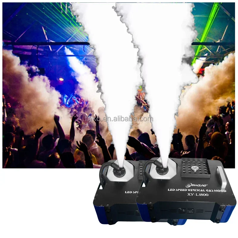 Stage Effect 1800W RGB LEDs Stage Light Fog Smoke Machine for Stage Wedding Party Show
Stage Effect 1800W RGB LEDs Stage Light Fog Smoke Machine for Stage Wedding Party Show