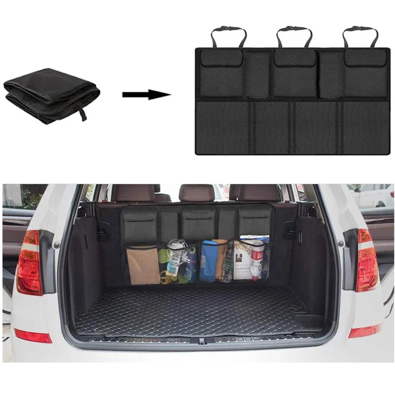 Car Rear Seat Back Organizer Auto Trunk Net Mesh Cargo Storage Bag Pocket Cover Stowing Tidying Interior Camping Accessories
Car Rear Seat Back Organizer Auto Trunk Net Mesh Cargo Storage Bag Pocket Cover Stowing Tidying Interior Camping Accessories