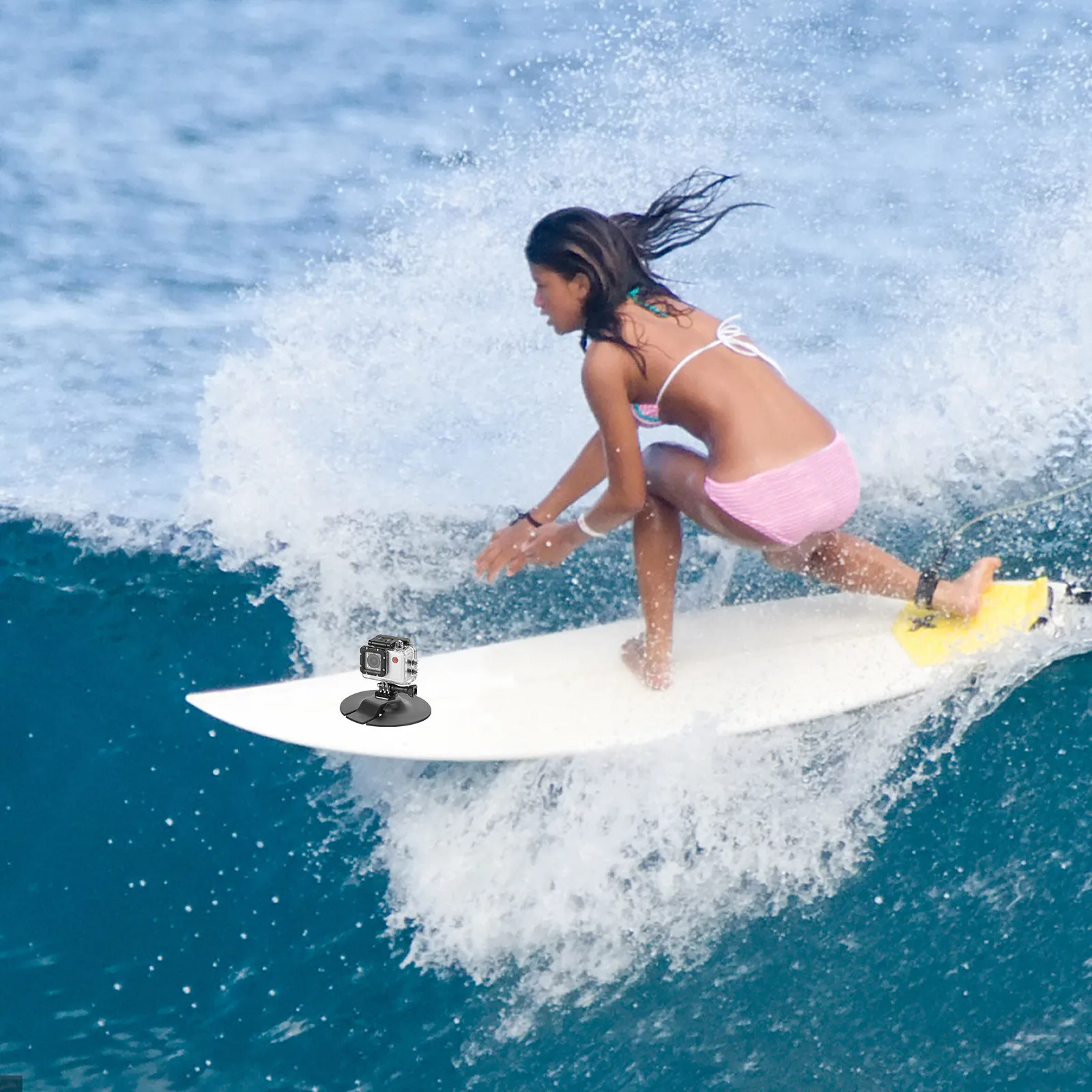 Surfboard Camera Base Stable Mount Shockproof Action Camera Fixing Kit for Surfing Kayak Paddleboard Boat Deck
Surfboard Camera Base Stable Mount Shockproof Action Camera Fixing Kit for Surfing Kayak Paddleboard Boat Deck