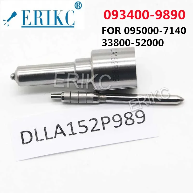 ERIKC DLLA152P989 форсунка дизельного инжектора, Форсунка с общей топливной магистралью DLLA 152P 989 OEM 093400-9890 для 095000-7140 33800-52000 Hyundai
ERIKC DLLA152P989 форсунка дизельного инжектора, Форсунка с общей топливной магистралью DLLA 152P 989 OEM 093400-9890 для 095000-7140 33800-52000 Hyundai