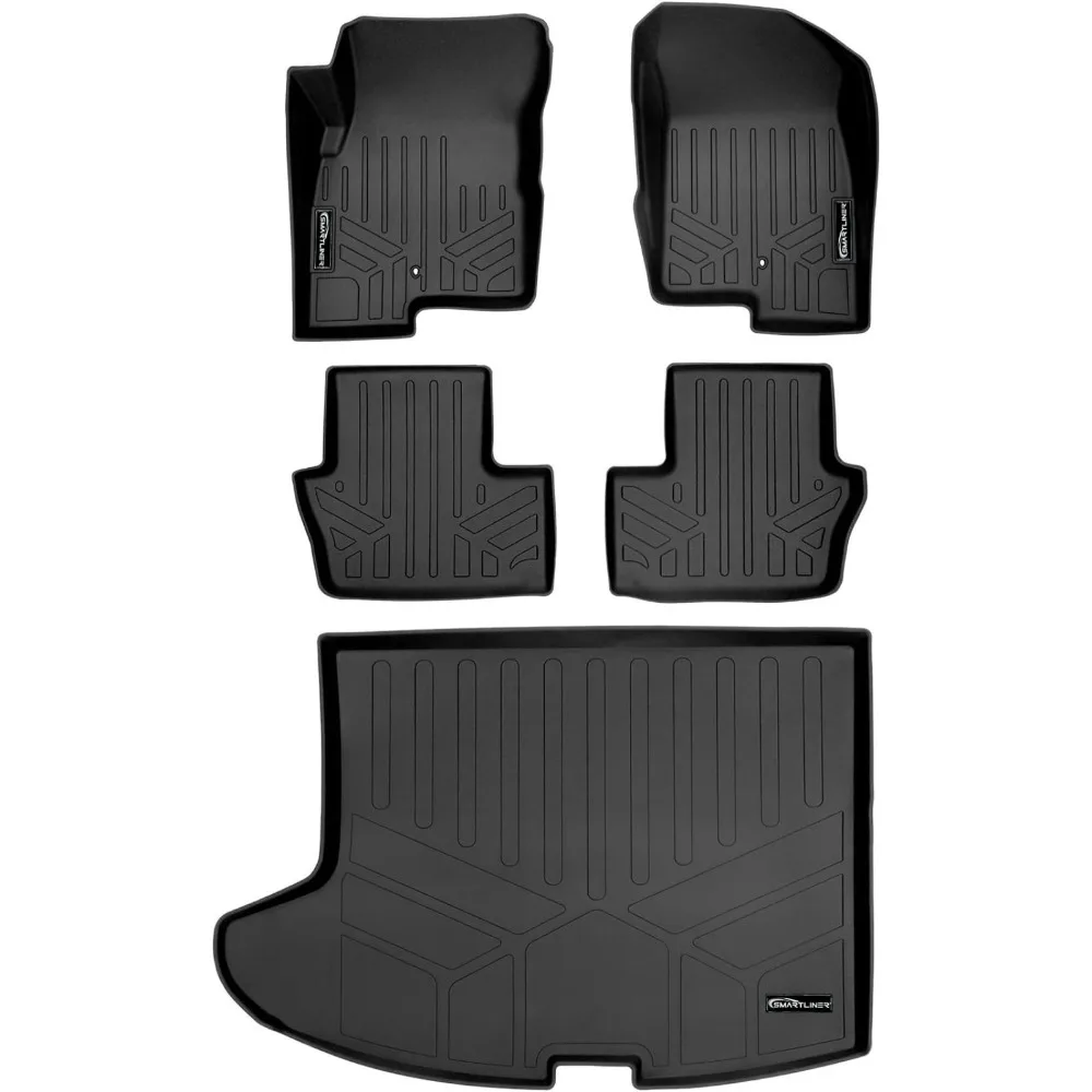 US Custom Fit Floor Mats 2 Rows and Cargo Liner Set Black for 2007-2017 Jeep Patriot/Compass Old Body Style
US Custom Fit Floor Mats 2 Rows and Cargo Liner Set Black for 2007-2017 Jeep Patriot/Compass Old Body Style