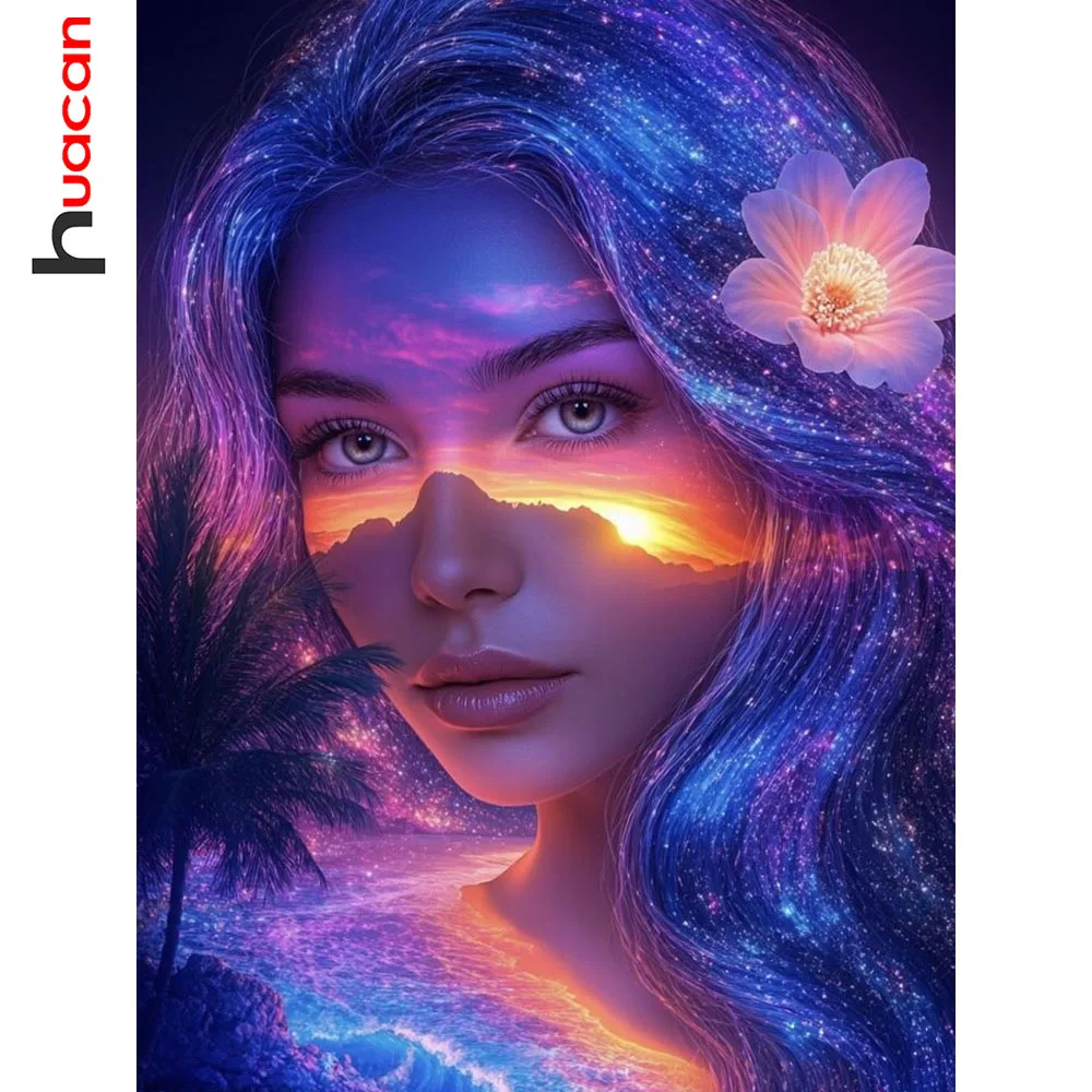 Huacan 5D DIY Diamond Painting Sunset Woman Diamond Mosaic Landscape Portrait Complete Kit Home Decoration
Huacan 5D DIY Diamond Painting Sunset Woman Diamond Mosaic Landscape Portrait Complete Kit Home Decoration