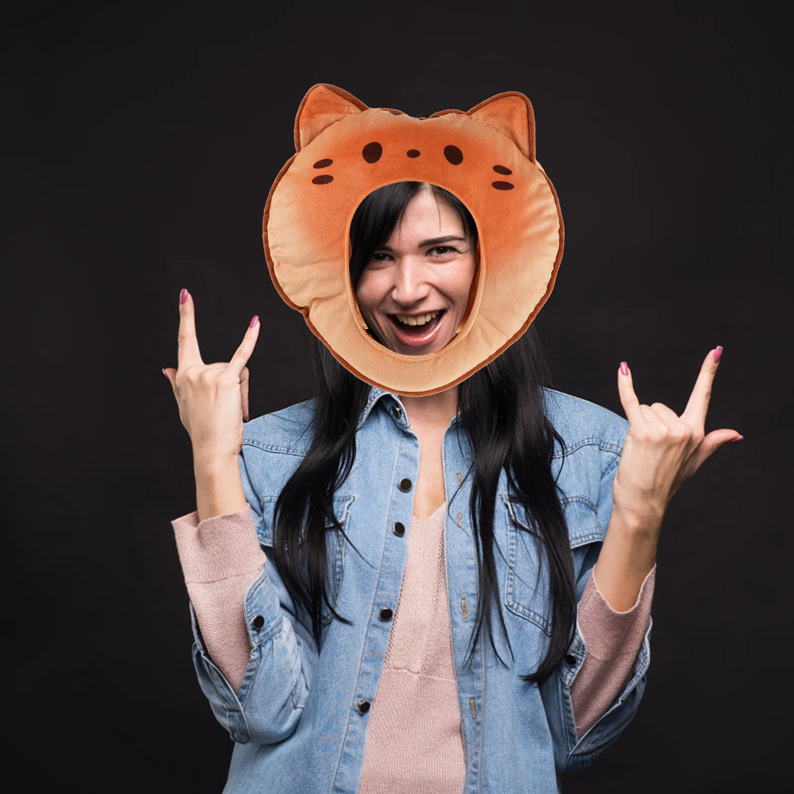 Cat Hat: Kawaii Cat Shaped Party Hat For Size Soft Lightweight Costume Headwear Halloween Carnival Cosplay Photo
Cat Hat: Kawaii Cat Shaped Party Hat For Size Soft Lightweight Costume Headwear Halloween Carnival Cosplay Photo