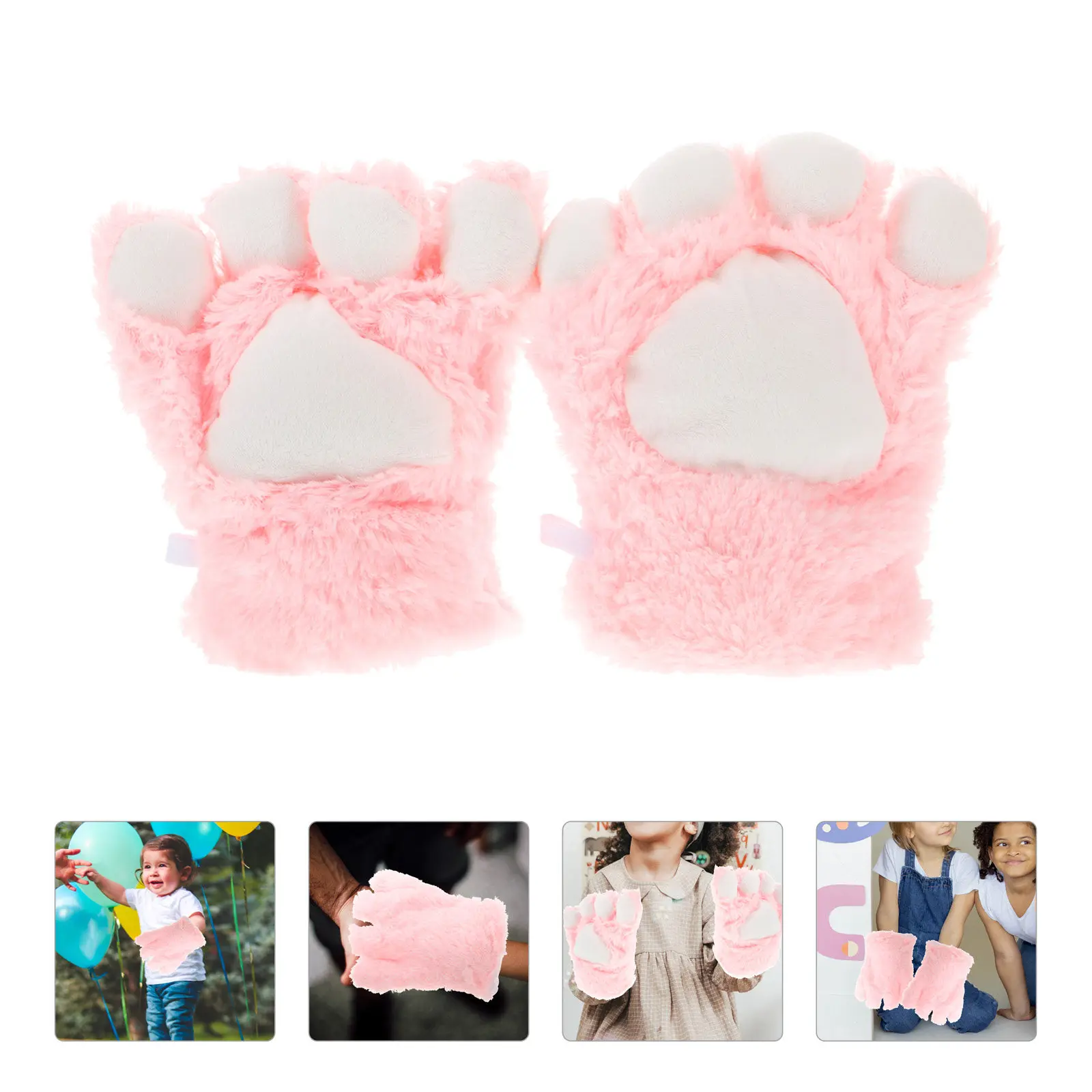 1Pair Cat Claw Gloves Cute Cozy Warm Mittens Soft Comfortable Winter Cosplay Prop Kids Girls Children Decorative Hand Warmer
1Pair Cat Claw Gloves Cute Cozy Warm Mittens Soft Comfortable Winter Cosplay Prop Kids Girls Children Decorative Hand Warmer