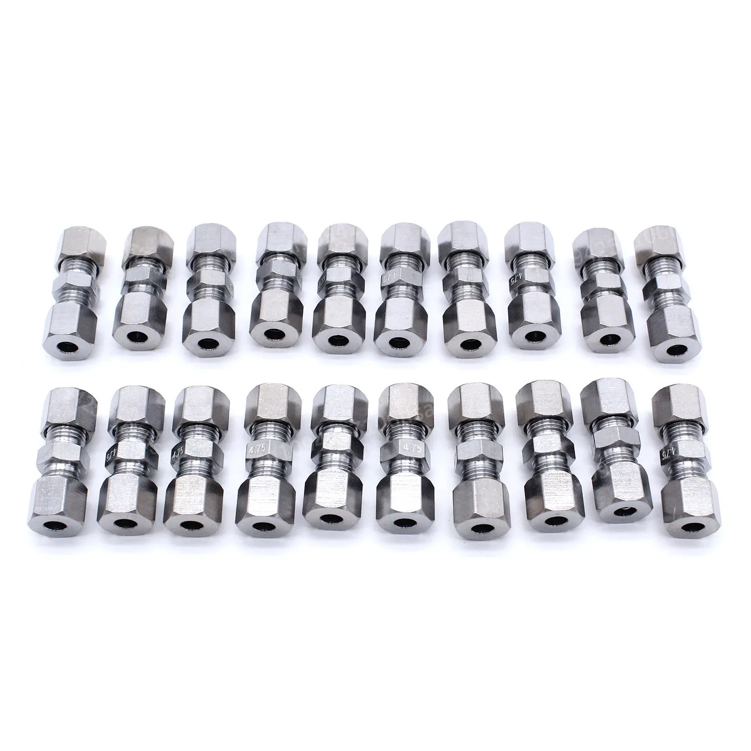 20pcs Brake Line Union Fittings Straight Reducer Compression Kits With 3/16" OD Hydraulic Brake Lines Pipe Car Replacement Parts
20pcs Brake Line Union Fittings Straight Reducer Compression Kits With 3/16" OD Hydraulic Brake Lines Pipe Car Replacement Parts