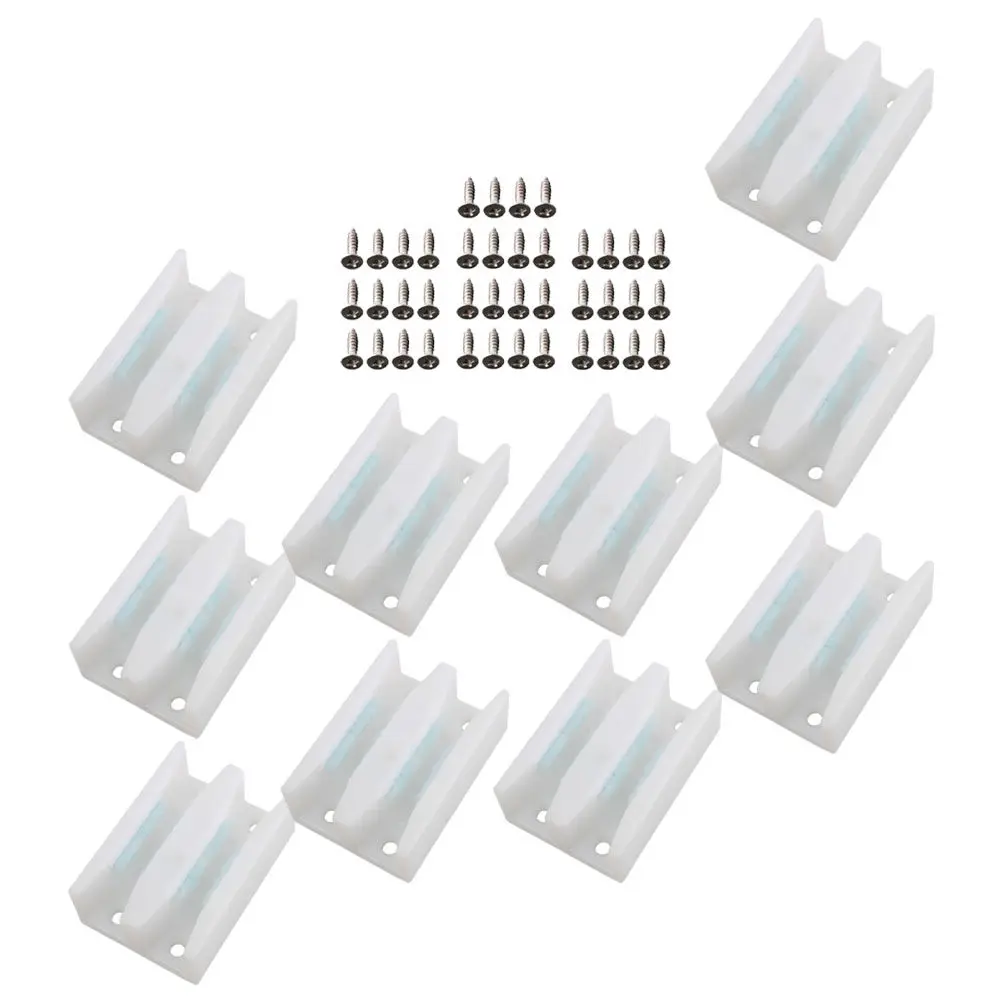 10Pcs Shower Door Guides for Sliding Doors Glass Door Guide Track Bottom Guide Replacement Plastic Antislip Design Easy
10Pcs Shower Door Guides for Sliding Doors Glass Door Guide Track Bottom Guide Replacement Plastic Antislip Design Easy