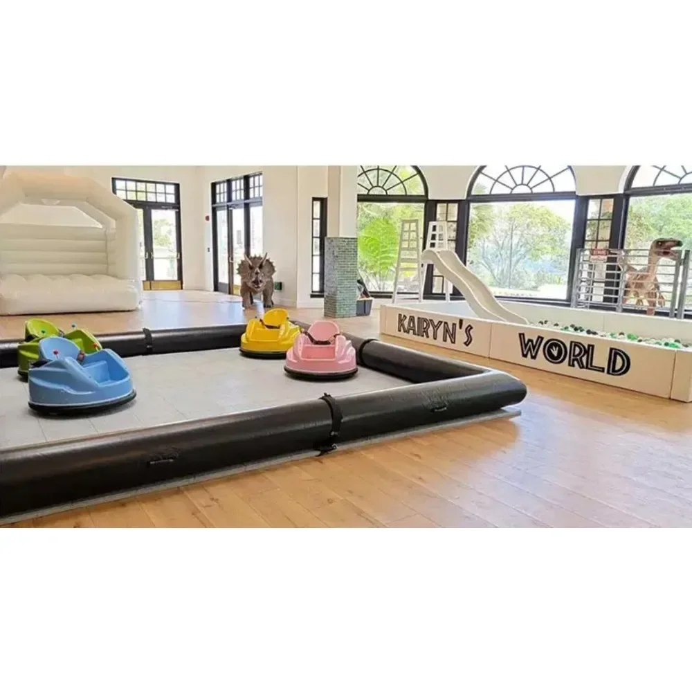 Giant indoor 5x5m 4x4m white PVC inflatable bumper car track children's slide castle with blower 4m inflatable
Giant indoor 5x5m 4x4m white PVC inflatable bumper car track children's slide castle with blower 4m inflatable