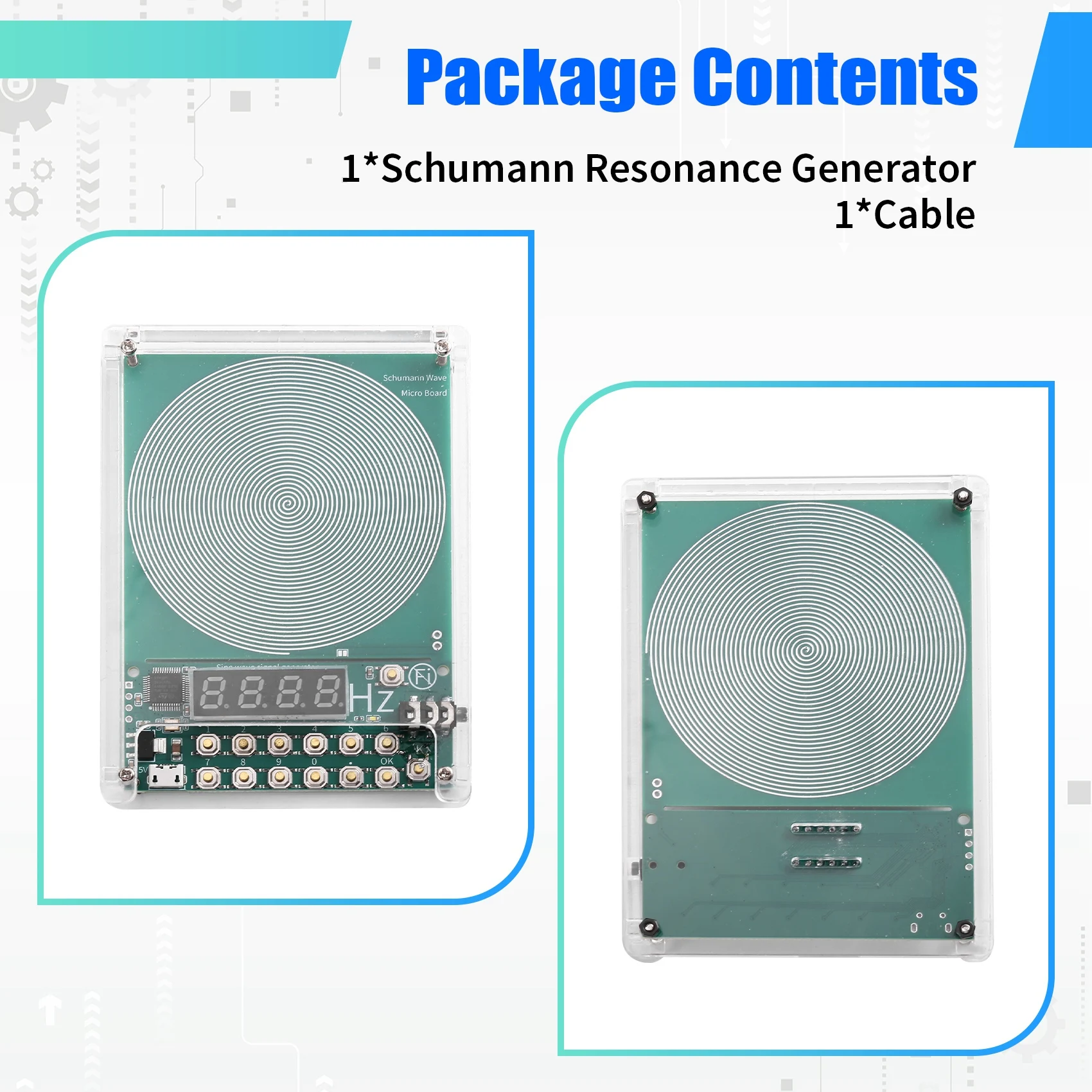 【CYBER MONDAY】7.83HZ Schumann Wave Generator Frequency Signal Generator 0.01-99999.99Hz Adjustable Frequency Healing Device
【CYBER MONDAY】7.83HZ Schumann Wave Generator Frequency Signal Generator 0.01-99999.99Hz Adjustable Frequency Healing Device