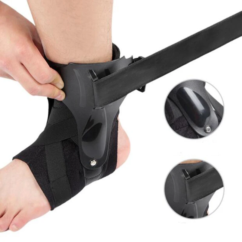 Foot Guard Protector Adjustable Ankle Support Strap Brace Bandage Ankle Sprain Orthosis Stabilizer Plantar for Basketball Soccer
Foot Guard Protector Adjustable Ankle Support Strap Brace Bandage Ankle Sprain Orthosis Stabilizer Plantar for Basketball Soccer