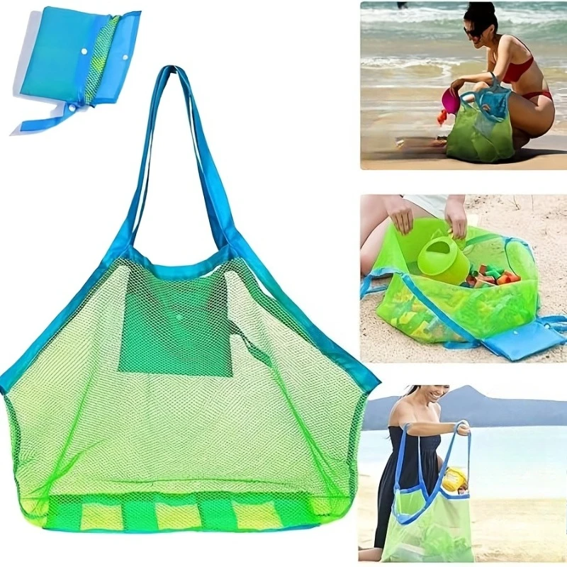 Large beach tote bag, with shoulder strap and inner pocket, suitable for storing swimming, picnic and camping items
Large beach tote bag, with shoulder strap and inner pocket, suitable for storing swimming, picnic and camping items