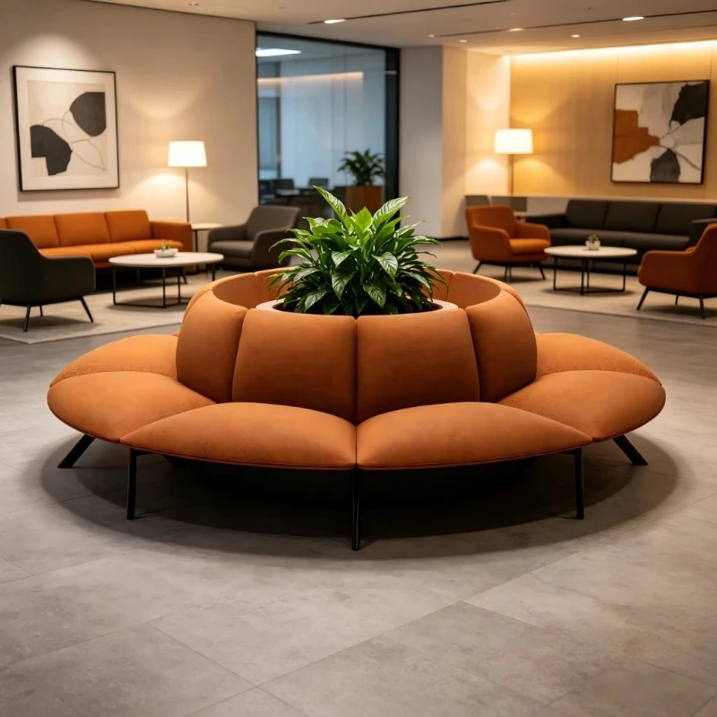 Commercial upholstered sofa, modern minimalist metal leg leisure sofa, suitable for hotel reception halls
Commercial upholstered sofa, modern minimalist metal leg leisure sofa, suitable for hotel reception halls