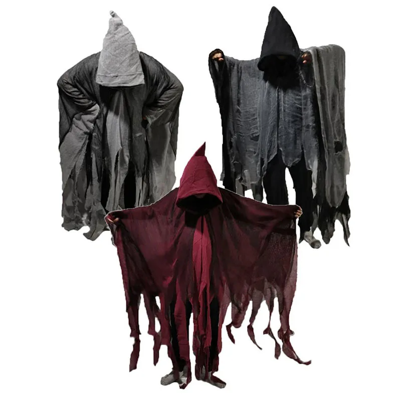 Halloween Cloak Costume Adult Hooded Cloak Clothes Haunted House Ghost Festival Party Wizard Death Dress Up Costume
Halloween Cloak Costume Adult Hooded Cloak Clothes Haunted House Ghost Festival Party Wizard Death Dress Up Costume