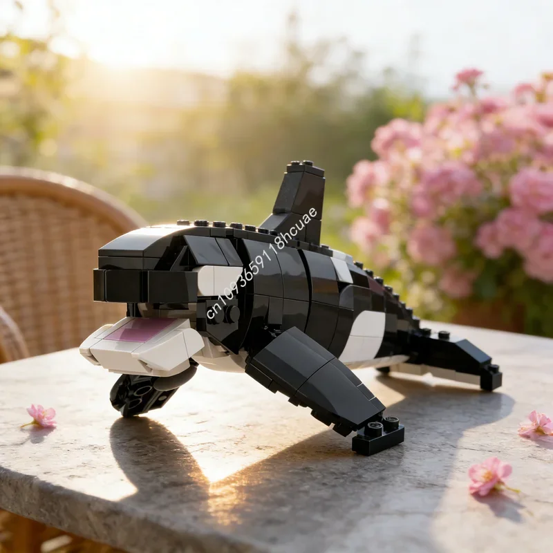239pcs MOC Orca Orcinus Killer Whale Icons Model Building Blocks Architecture Christmas Gifts Toy DIY Idea Creative Education
239pcs MOC Orca Orcinus Killer Whale Icons Model Building Blocks Architecture Christmas Gifts Toy DIY Idea Creative Education