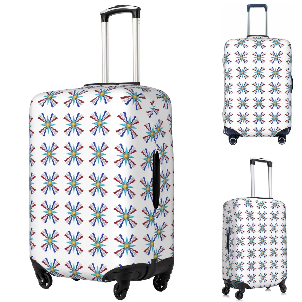 Luxury Assyrian Suryoyo Flag Suitcase Cover Protection Elastic Travel Luggage Protector Covers for 18-32 Inch
Luxury Assyrian Suryoyo Flag Suitcase Cover Protection Elastic Travel Luggage Protector Covers for 18-32 Inch
