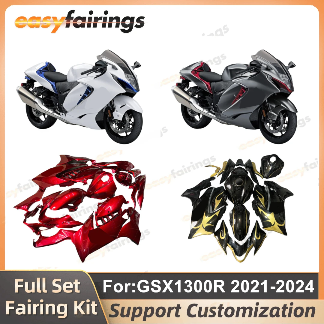 Motorcycle Fairings kits fit for SUZUKI GSX1300R GSX1300R 2021 2022 2023 2024 21 22 23 24 full Fairing kit bodywork zxmt
Motorcycle Fairings kits fit for SUZUKI GSX1300R GSX1300R 2021 2022 2023 2024 21 22 23 24 full Fairing kit bodywork zxmt